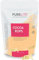 PURELITE Cocoa Drops weiss vegetarisch, weiße große Kakao Schokodrops ohne Zuckerzusatz, Erythrit & Stevia, Schokolade zum Schmelzen, Kuvertüre, Schokobrunnen, kalorienarm, 70% weniger Zucker, 450g