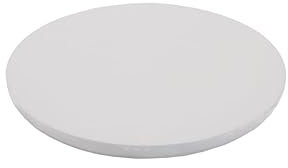 FESTA WOW Base Torta Rotonda in Polistirolo Ottima da Utilizzare per Feste, Disco Rotondo per Torte Finte in Polistirolo da Decorare per Party e Eventi (ø 35 Cm, H 2,5 Cm)