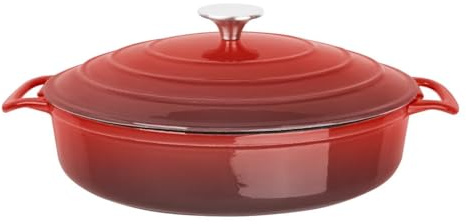 Vogue Sauteuse ronde rouge 3,5 l