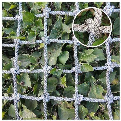 DANGXINYU Climbing Rope Ladder Safety Net Fitness Swing Ladder Netting Truck Deck Cargo Nets Endurance Child Playground Climbing Netting Nets Rope(10mm-12cm,1X1m/3.3X3.3ft)