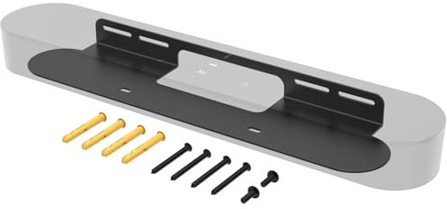Linone Soundbar-Halterung für Sonos Beam Wandhalterung, robuste Wandhalterung für Sonos Beam Gen 1 & Gen 2 Sonos Beam Soundbar, Schwarz