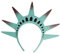 Li-Berty Statue Of Li-Berty Crown And Torch, Torch Set Adult Lady Lib-erty Costume, Statue Of Lib-erty Costume Accessories, Realistic Torch Prop, Easy To Wear, 11.81x5.12x3.94 Inches, For School Event