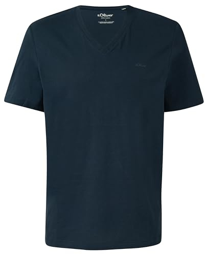 s.Oliver Herren 2172358 T-Shirt mit V-Neck
