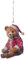 Blanc Mariclo Decoro Natalizio per Albero Orso in Metallo, Vintage 13x16 cm 2 Varianti (1pz) Seduto