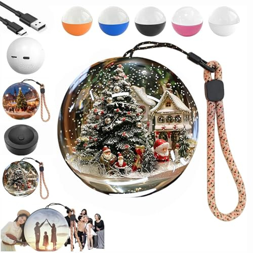 Lumiorb Wifi Crystal Ball 3d Video & Photo Memory Sphere,dreamsphere kugel zum einschlafen,memory Orb Video Kugel Lamp,2.7InchCrystal Video Sphere Player,personalisiertes Video-Kristallkugel-Geschenk