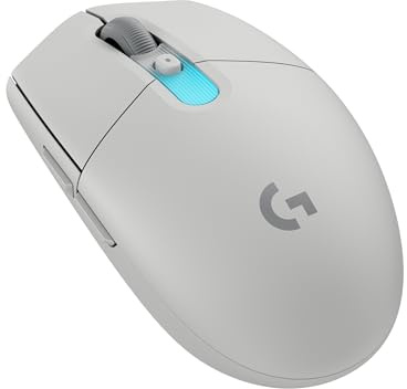 Logitech G305 X Superlight kabellose Gaming-Maus, leichte, wiederaufladbare PC-Gaming-Maus (61 g), Hero 44K-Sensor, LIGHTSYNC RGB, 6 programmierbare Tasten, Lightspeed, Bluetooth, Mac/PC