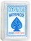 Cartes Bicycle transparentes 100 % plastique