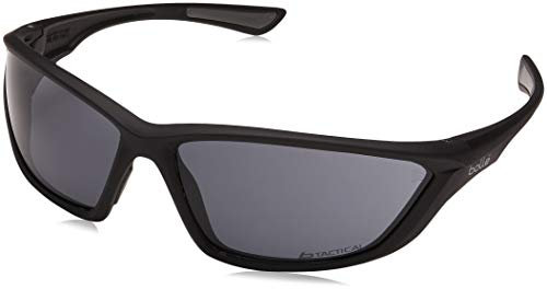 Bolle Swat ASAF Sunglasses, Shiny Black/Smoke