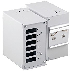 INTELLINET I-CASE DIN-SPLICE - Mini-Box optisch auf DIN-Stange ohne Frontplatte