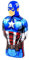 Avengers - Marvel Captain America Shower Gel, 1er Pack (1 x 385 ml)