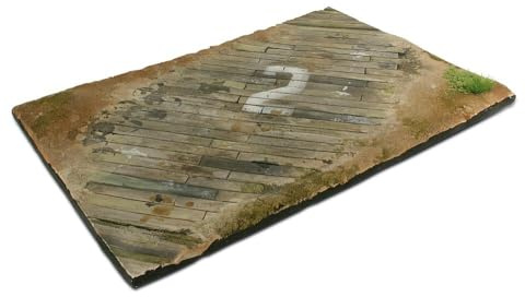Vallejo Scenics - 1:48 Wooden Airfield Section 31cm x 21cm