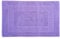 HomeLife Tapis de Bain Lilas 60X180 cm - Tapis Salle de Bain Moderne en Coton & Polyester - Tapis de Douche Absorbant et Durable pour Lavabo, Baignoire et Douche, Lavable en Machine