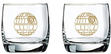 Collectible Whiskey Glasses (Star Wars Death Star)