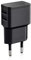 Wicked Chili Cargador USB Doble para teléfono móvil, Tablet, smartwatch, powerbank y Altavoz inalámbrico - Compacto, con Dos Puertos de Carga rápida Laterales (2,4A) Negro