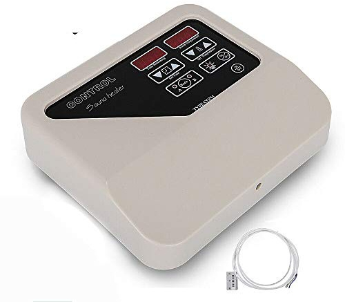 HaroldDol Saunasteuerung Saunasteuergerät mit Temperaturfühler, Kompatibel mit Saunaofen 3-9KW, Zwei Arbeitsmodi, Saunaraum Saunatechnik für Hause Saunaraum und Kommerzielle Anlässe.