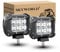 Auto LED Zusazuscheinwefer 2 x 18W Arbeitslicht LED Light Bar Scheinwerfer Offroad Spotlight Wasserdicht IP67 Lastwagen Kabine ATV UTV SUV Boot 12V 24V