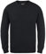 Indicode Ricardo Herren Strickpullover Grobstrick Pullover mit abgesetztem Strickmuster, Größe:L, Farbe:Black (999)