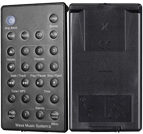 Universal Replacement Remote Control for Bose Sound Touch Wave Music Radio System I II III IV (Without Battery)