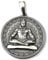 Shiva Sterling Silber 925 Anhänger Yoga Aum Om Ohm Symbol