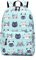 Wadirum Kinder Niedlich Schule Buchtasche Leichtgewicht Rucksack für Kinder Katze