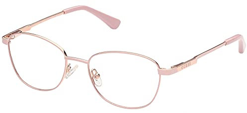 Guess GU9204 Brille, glänzend, Rosa, Größe 47 für Kinder