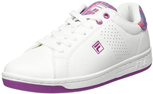 FILA Femme Crosscourt 2 Nt WMN Basket, Blanc et Violet orchidée, 40 EU