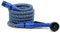 The Secret Home - Manguera de Jardín Extensible - Manguera con Pistola de Pulverización con 7 Funciones de Riego - Ideal para Jardín, Terraza, Huerto, Balcón (7,5 m, Azul/Amarillo)