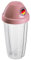 Westmark Mix- und Schüttelbecher/Shaker mit herausnehmbarer Mixscheibe, Fassungsvermögen: 0,5 l, Höhe: 18,7 cm, Kunststoff, BPA-frei, Maxi, Farbe: Klar/Rosa, 3090227P