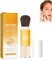 Sunscreen Setting Powder, SPF 50 PA++, Minerale Sunscreen Brush Powder, Oil Control Natural Matte Finish, Long Lasting Lightweight Breathable (1pc)