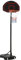HOMCOM Basketballkorb Outdoor 155–210cm Höhenverstellbar Basketball-Backboard Ständer mit Rädern Basketballkorb mit Ständer geeignet für 8-14 Jahre Kunststoff Stahl Schwarz