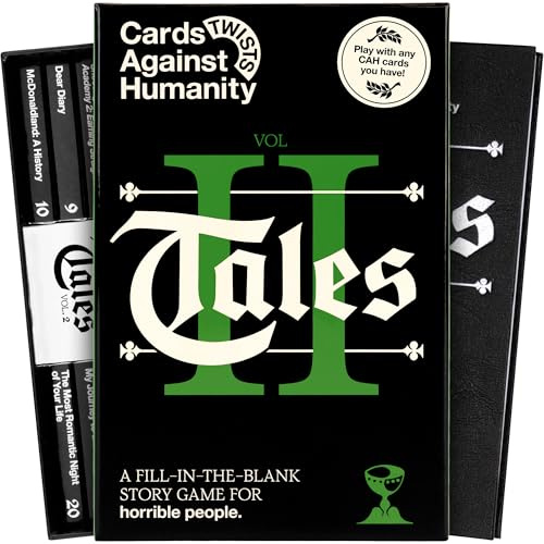 Cards Against Humanity Tales Vol. 2 • EIN schreckliches Fill-in-The-Blank Story-Spiel zum Spielen mit Ihren CAH-Karten
