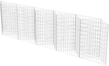 Gabion Panier à Pierres, Mur en Gabion Acier galvanisé 300x30x100 cm