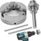 Hlagmix Mandrino De Platos,Mandrino para Torno de Madera | Accesorios De Precisión Para Taladro En Taller Educativo Y Reparaciones De Maquinaria