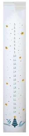 Adventskalenderkerze Tannenzweig (Gemeinsamzeit statt Krimskrams)