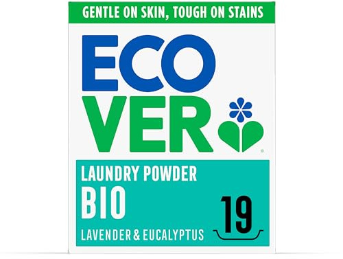 Ecover Bio Laundry Powder, Lavender & Eucalyptus, 19 Washes, 950g