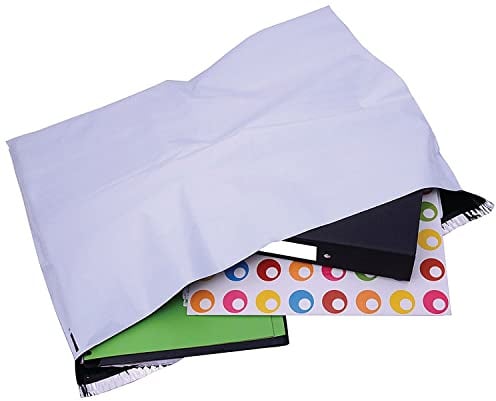 GoSecure Strong Polythene Mailing Bag 595x430mm Opaque (Pack of 100) HF20214