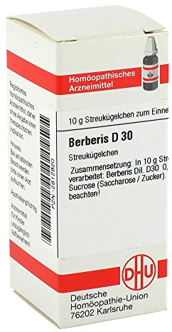 BERBERIS D 30 Globuli 10 g