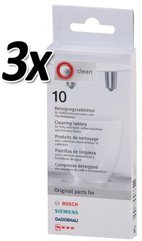 3 x BSH Reinigungstabletten 00312295