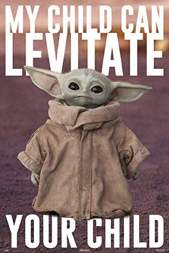 Erik Poster The Mandalorian Poster Grogu Baby Yoda Poster 61 x 91,5 cm