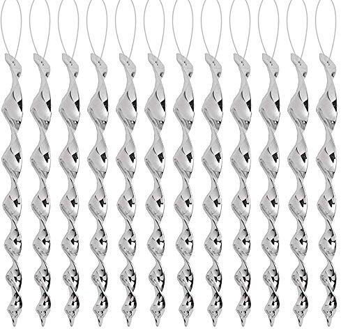 Vogelabwehr Windspiel, Specht Abwehr, Vogelschreck Reflektierend, 12er Set Reflektierende Windspirale, Specht Abwehr zur Halten Sie Vögel Weg von Ihrem Haus für Balkon und Garten
