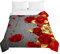 Surwin Tagesdecke Bettüberwurf Steppdecke für Doppelbett Einzelbett, Mikrofaser Wattiert Gesteppt Bettdecke 3D Rose Druck Dünne Tagesdecken mit Ultraschall Prägung (Roségold,200x230cm)