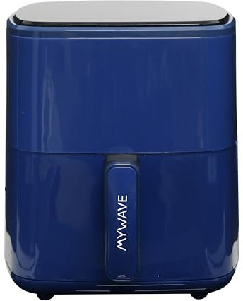 My Wave - Freidora de Aire 1200W - Capacidad de 5L - Freidora Ideal para Cocinar Sin Aceite - Incluye 8 Programas para Diferentes Alimentos - Panel de Control Táctil