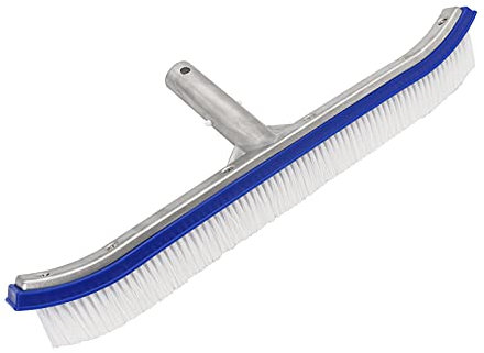 ValueHall 17 Pool Brush Head Aluminium Swimming Pool Cleaning Brush Heavy Duty Pool Brush Head for Swimming Pool Bathtubs Walls Tile Floors V7G05