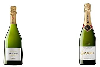 Codorníu Prima Vides - Cava Brut - 75cl & Codorníu Cuvée Original Ecológico, Cava Brut, 75cl