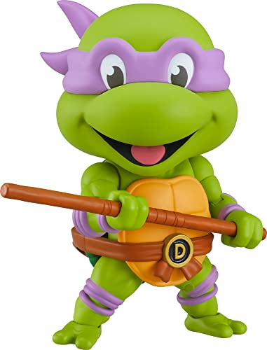 Good Smile Company - TMNT - Donatello Nendoroid Actionfigur (Netz) | Teenage Mutant Ninja Turtles Actionfigur Nendoroid - Donatello