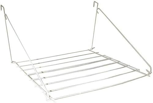 MUSAN 7m Utility Airer Drying Rack - Indoor & Outdoor Washing Clothes Dryer Rack - Heavy Duty Laundry Caravan Towel Rail Dry Space - Folding White Metal Airer Hanging for Window Balcony (1)