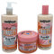 Call of Fruity Shower Bundle Consisting of Body Wash (500ml), Body Scrub (300ml) and Body Lotion (500ml) Wash Scrub and Hydrate Set