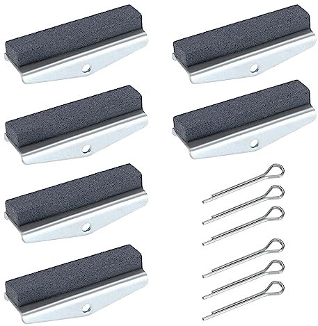 YINETTECH 2 Sätze Motorzylinder-Honsteine Ersatz 3-Backen Motorzylinder Honstein Auto Motorzylinder Schleifbremsen Reinigen Polieren, 1-1/8 Zoll