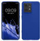 kwmobile Case Compatible with Motorola Edge 40 Neo Case - Soft Slim Protective TPU Silicone Cover - Baltic Blue
