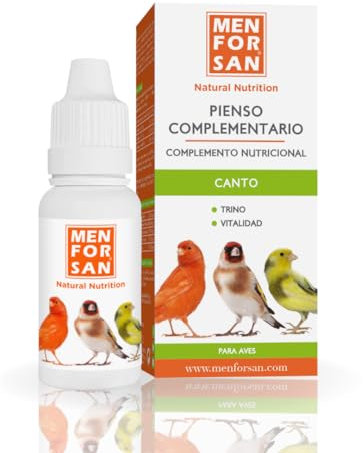 MENFORSAN Aliment complémentaire pour Oiseaux chantants | pour stimuler Le Chant et Le trine | 30 ML